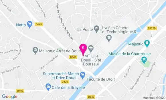 Localisation Michel Riquoir
