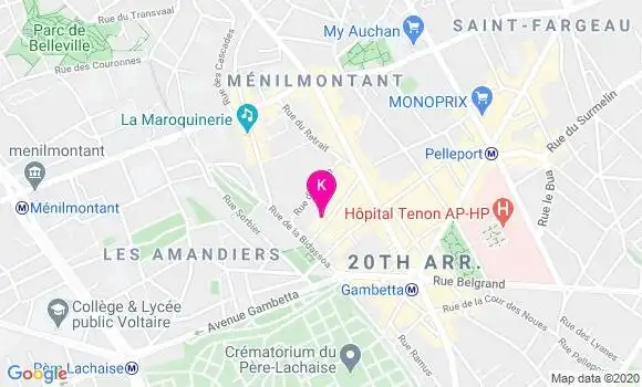 Localisation Benoit Dufrenoy