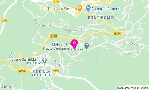 Localisation Magali Favaro