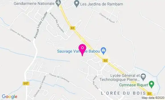 Localisation Marie Estelle Miquel