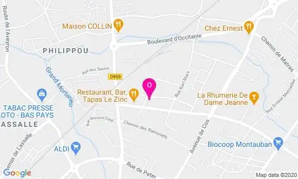 Localisation Thibault Tournier