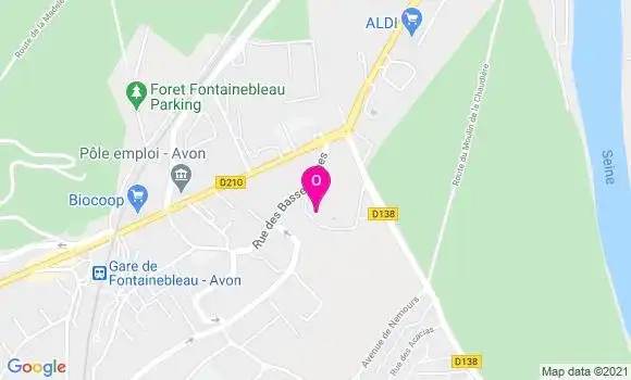 Localisation Sandrine Retrou