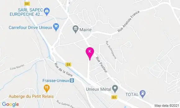 Localisation Fabien Rollandet
