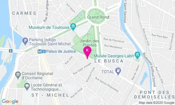 Localisation Eric Gonzalez