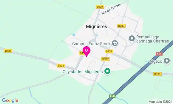 Localisation Victorine Ferreira