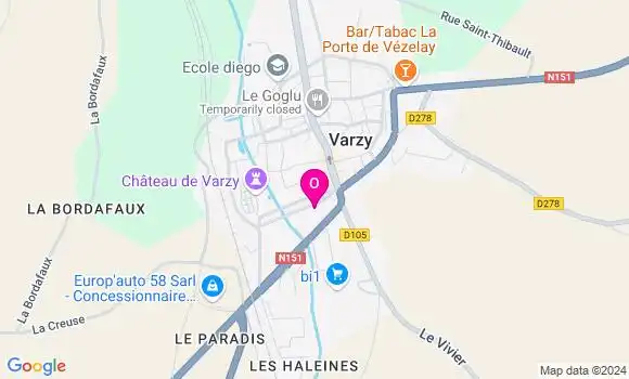 Localisation Paul Barlet