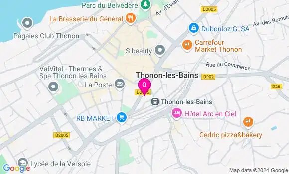 Localisation Sarah Chatellenaz
