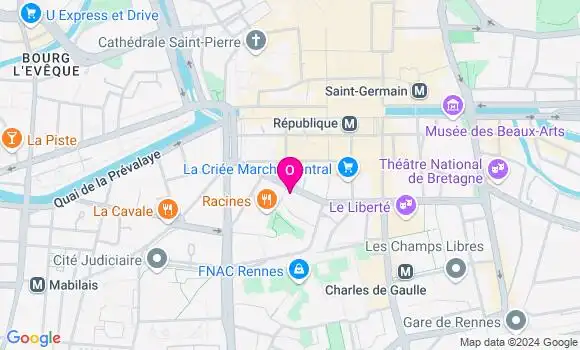 Localisation Guillaume Sergent