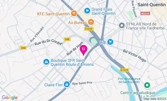 Localisation Valentine Trouillet