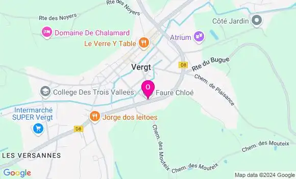 Localisation Isaele Dumas