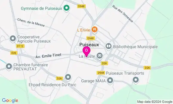 Localisation Pierrick Lavoix