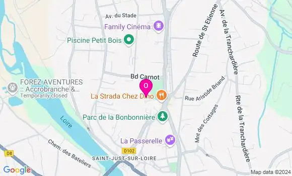 Localisation Clarisse Vergnal