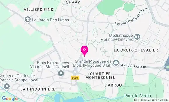 Localisation Justine Baret