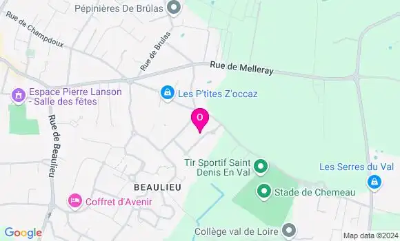 Localisation Julie Obineau