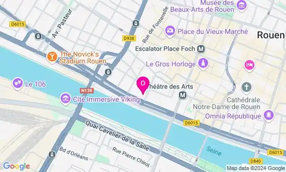 Localisation Arthur Pesquet