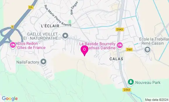 Localisation Caroline Blanc