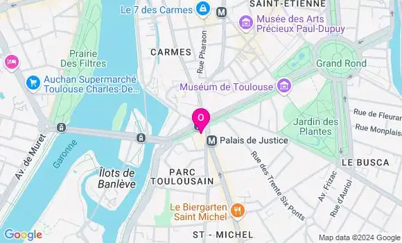 Localisation Pauline Gourragne