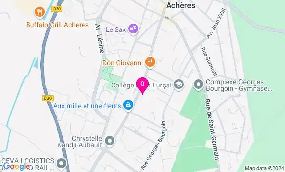 Localisation Marie Caroline Marron