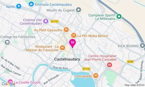 Localisation Fabien Cadel