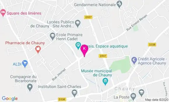 Localisation Nicolas Brin