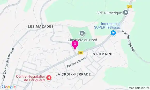 Localisation Damien Debeaupuits