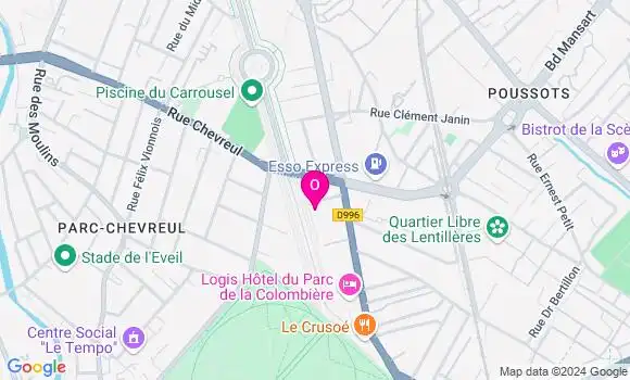 Localisation Manon Fournier