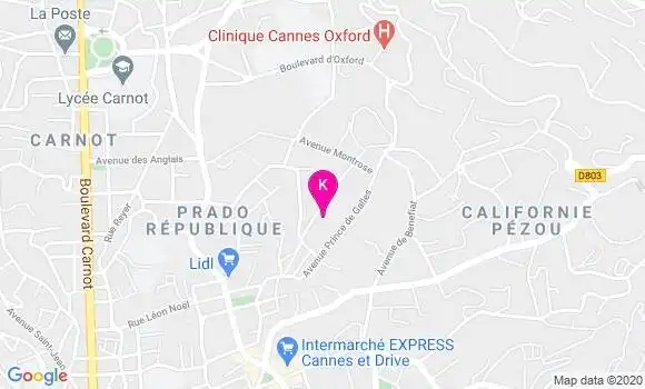 Localisation Christian Nicolas