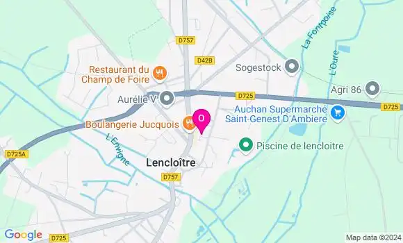 Localisation Lucie Marchet