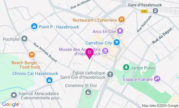 Localisation Claire Vandaele