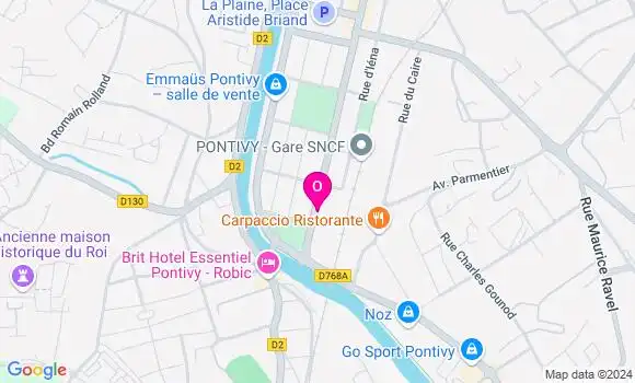 Localisation Marie Touraud