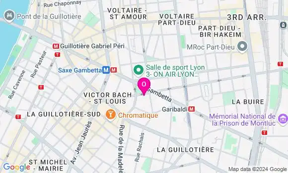 Localisation Agathe Brulliard