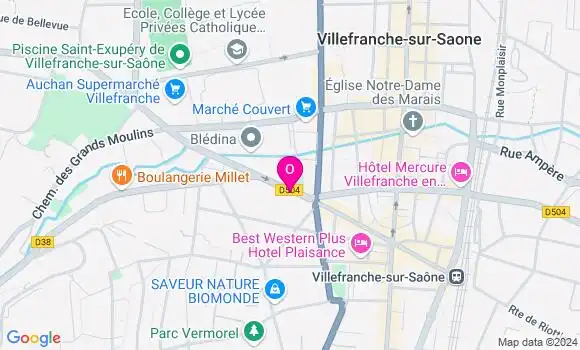 Localisation Mathilde Dumas