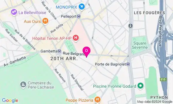 Localisation Lucie Tyre