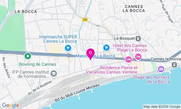 Localisation Carla Liautard