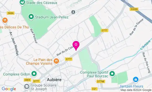 Localisation Anthony Amilhat
