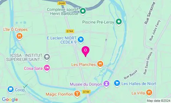 Localisation Priscilla Couderc