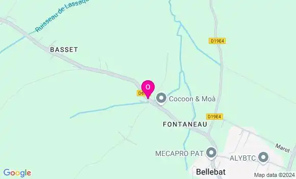 Localisation Clarisse Paumier