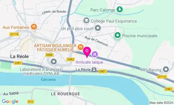 Localisation Camille Fraysse