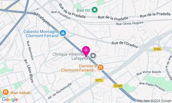 Localisation Eugénie Artiglia