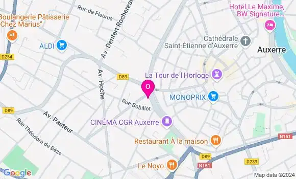 Localisation Arthur Chevigny
