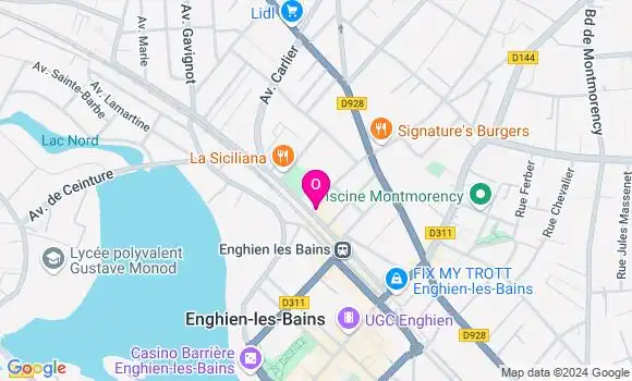Localisation Ines Ait Hassen