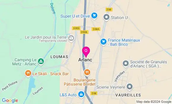 Localisation Bastien Venet