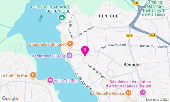 Localisation Blandine Vigue