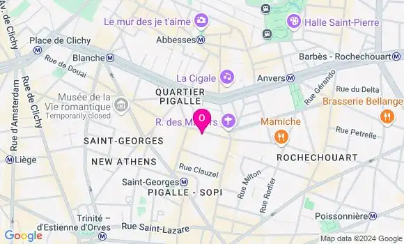 Localisation Hortense Courtois