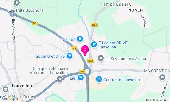 Localisation Noann Guivarc H