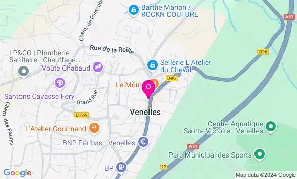 Localisation Adrien Moussours