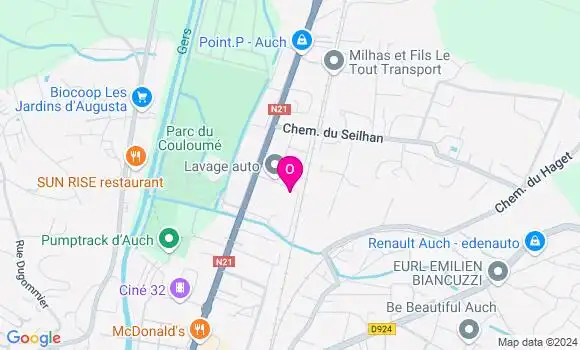 Localisation Thibaut Saint Pe