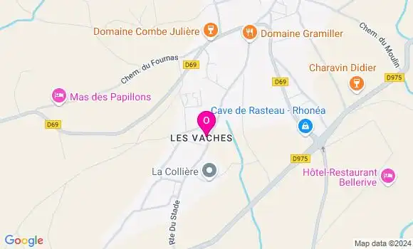 Localisation Romane Moreaud