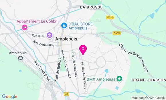Localisation Perrine Gonin