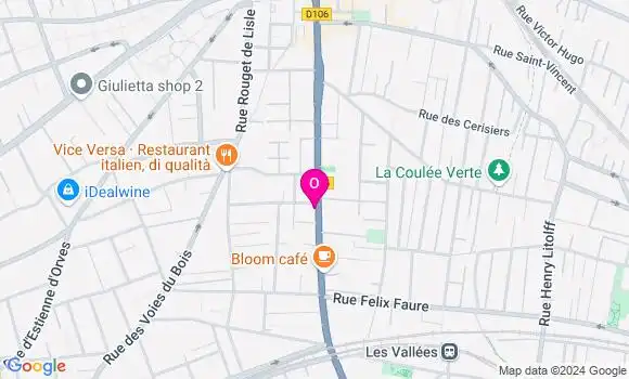 Localisation Valentin Sonnier